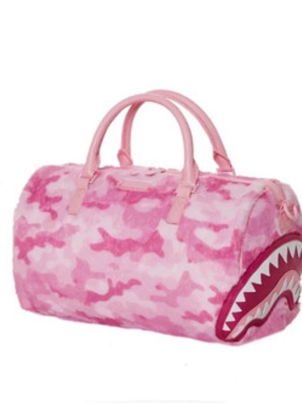 Sprayground Furrroucious in Pink Mini Duffle - Picture 2 of 5
